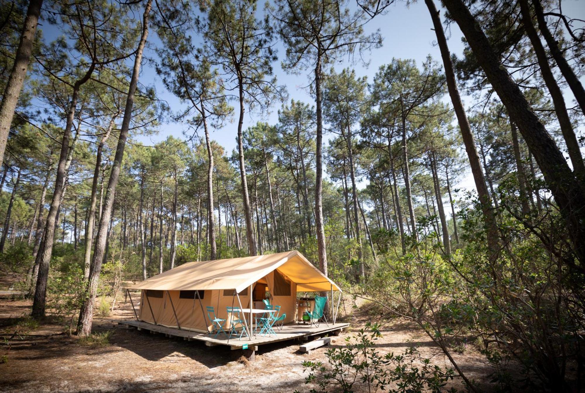 Huttopia Lac De Carcans Exterior foto